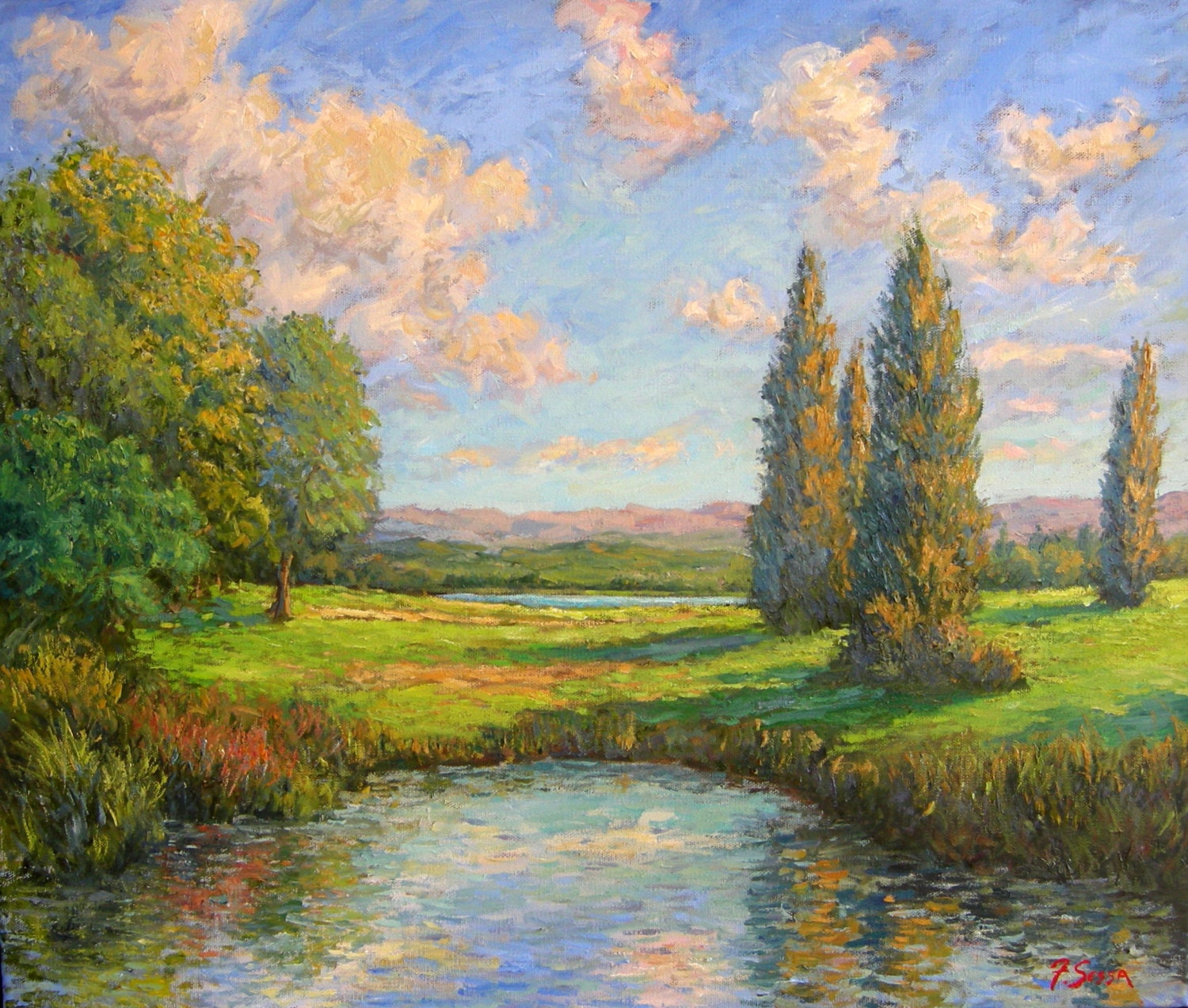 Cypress at Dawn